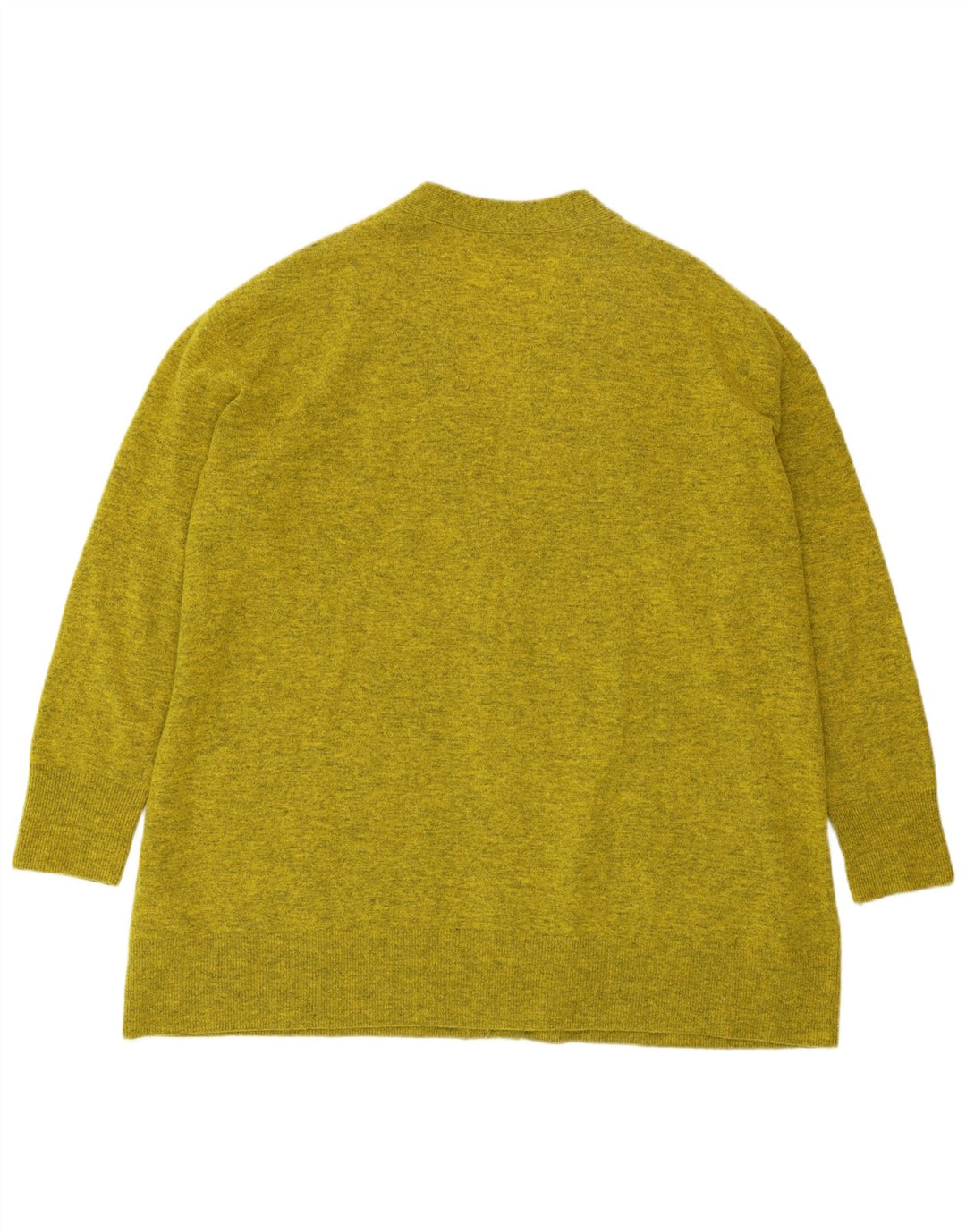 Женский удлиненный кардиган большого размера COS UK 14, средний зеленый в крапинку