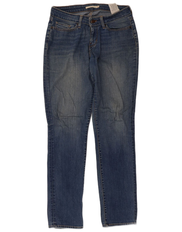 Женские узкие джинсы Levi's 712 W29 L32 синие, хлопок