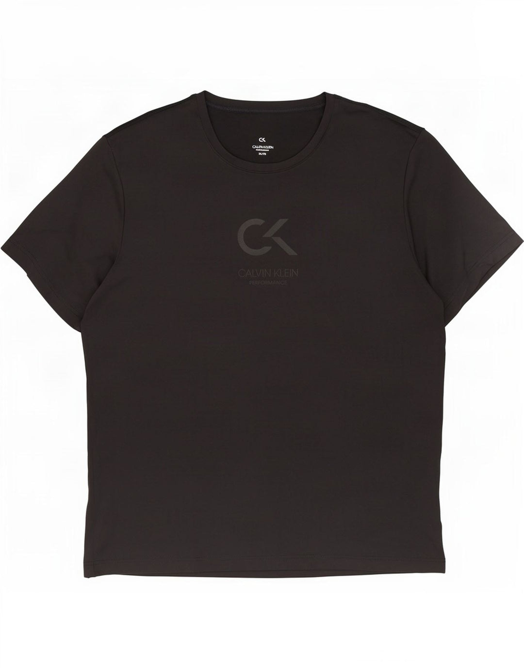 Мужская футболка с рисунком Calvin Klein Top XL, черный полиэстер