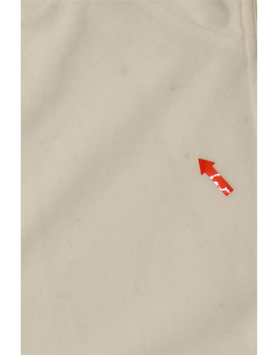 ASICS Mens Zip Neck Sweatshirt Jumper Large Off White Polyester Vintage Asics and Second-Hand Asics from Messina Hembry 