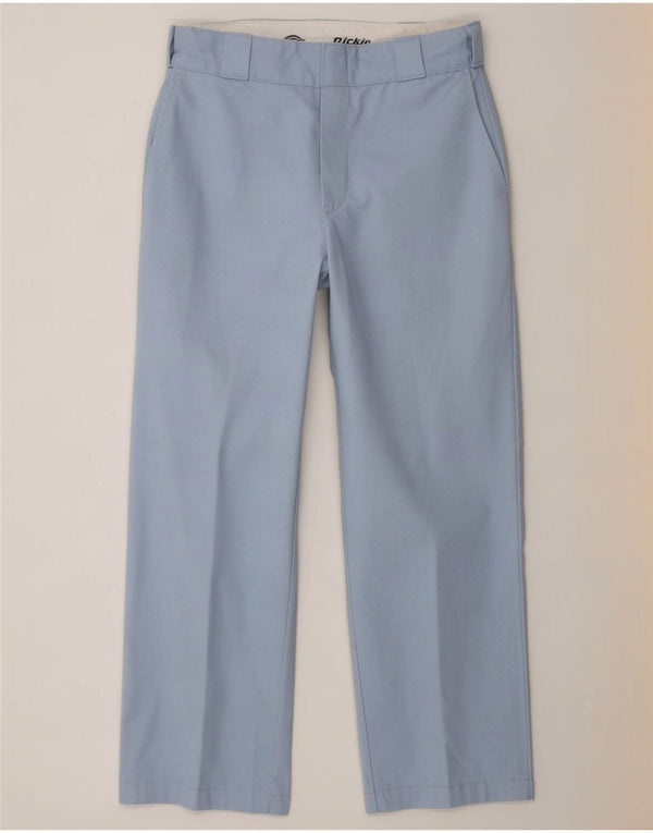 Женские прямые брюки чинос Dickies W26 L25, синие, полиэстер