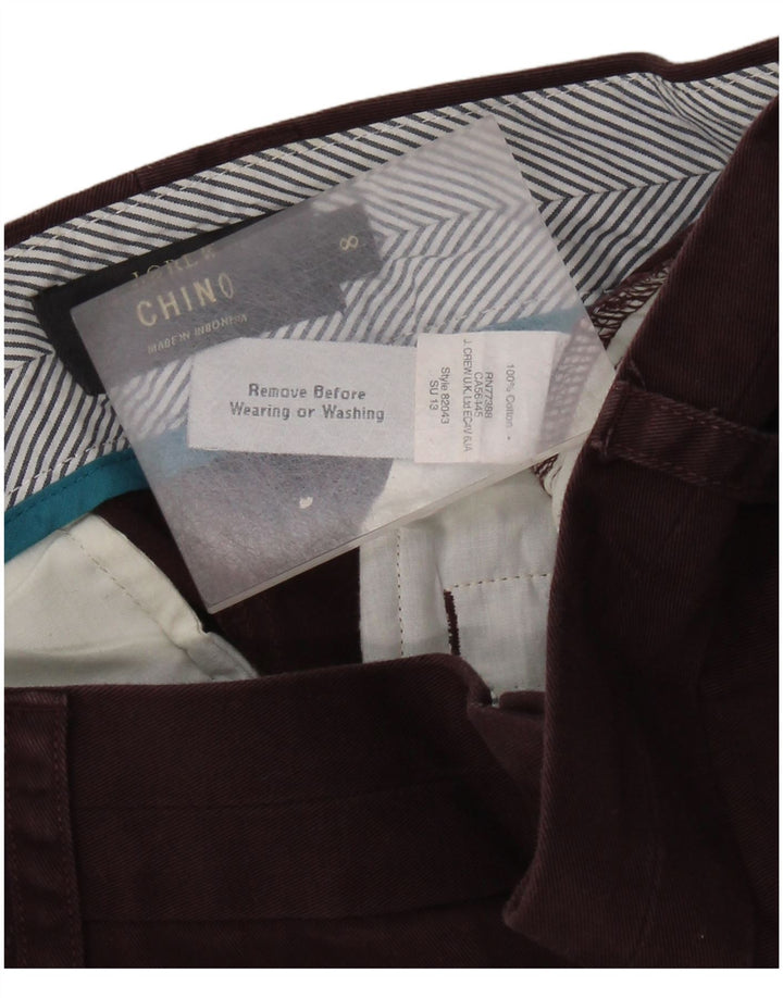 Женские шорты чинос J. CREW US 8 Medium W32 Коричневые хлопковые шорты