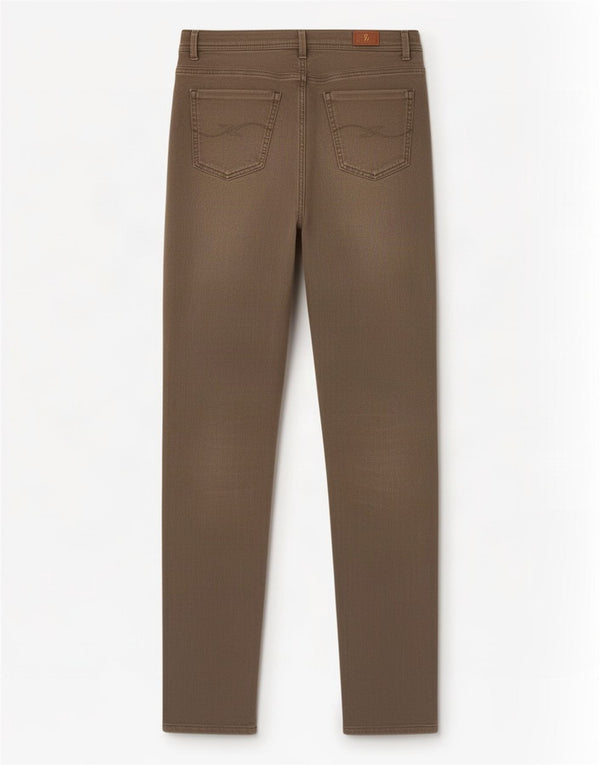 Trussardi Женские узкие повседневные брюки W29 L30 Хаки