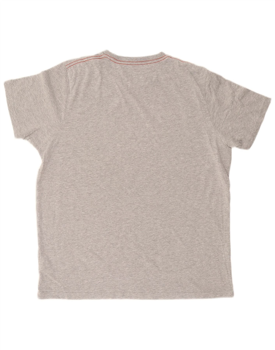 Мужская футболка с рисунком WEIRD FISH, большой серый хлопок