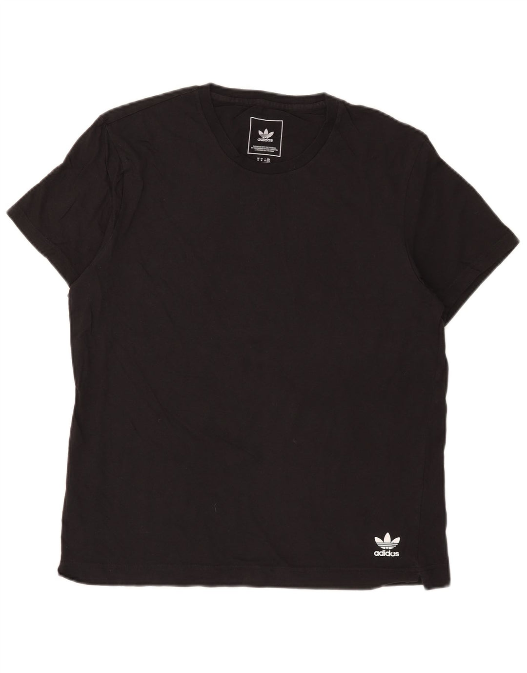 Мужская футболка Adidas Top Medium Black Cotton