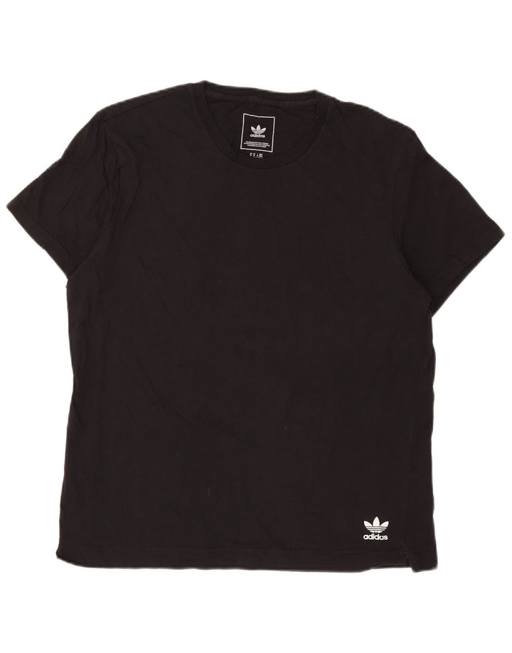 Мужская футболка Adidas Top Medium Black Cotton