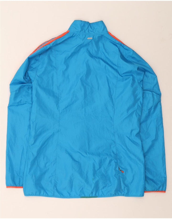 Женская верхняя куртка спортивного костюма ADIDAS Response UK 16/18, большой синий полиэстер