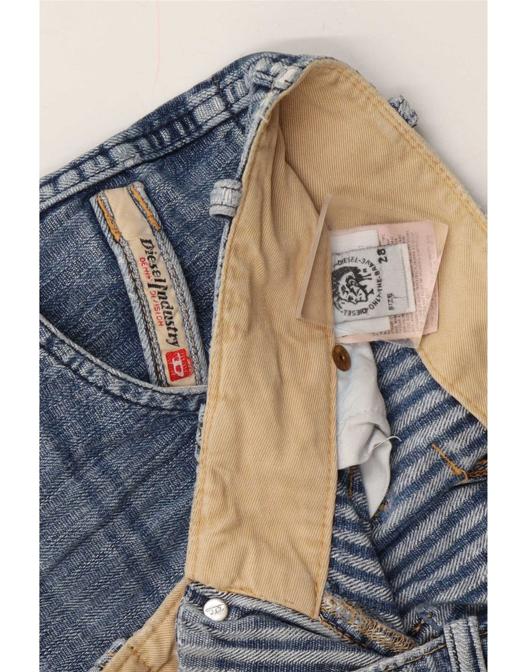 Женские джинсы Diesel Bootcut W28 L34, синие, хлопок