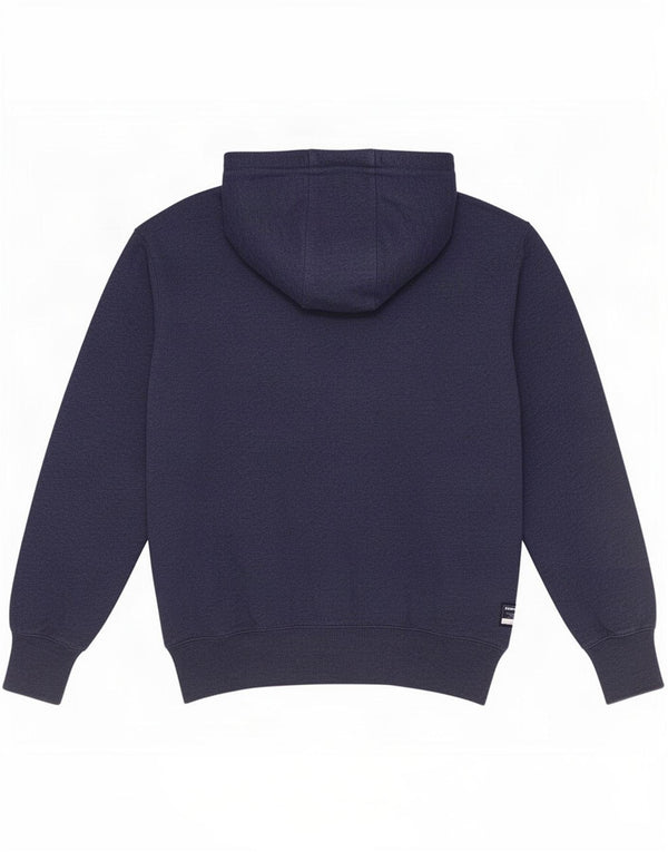 Superdry Мужской джемпер с капюшоном с рисунком 2XL, темно-синий, хлопок