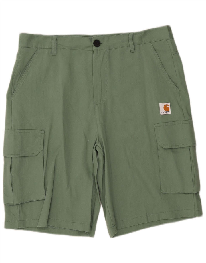 Carhartt Мужские шорты-карго Medium W32 Зеленые