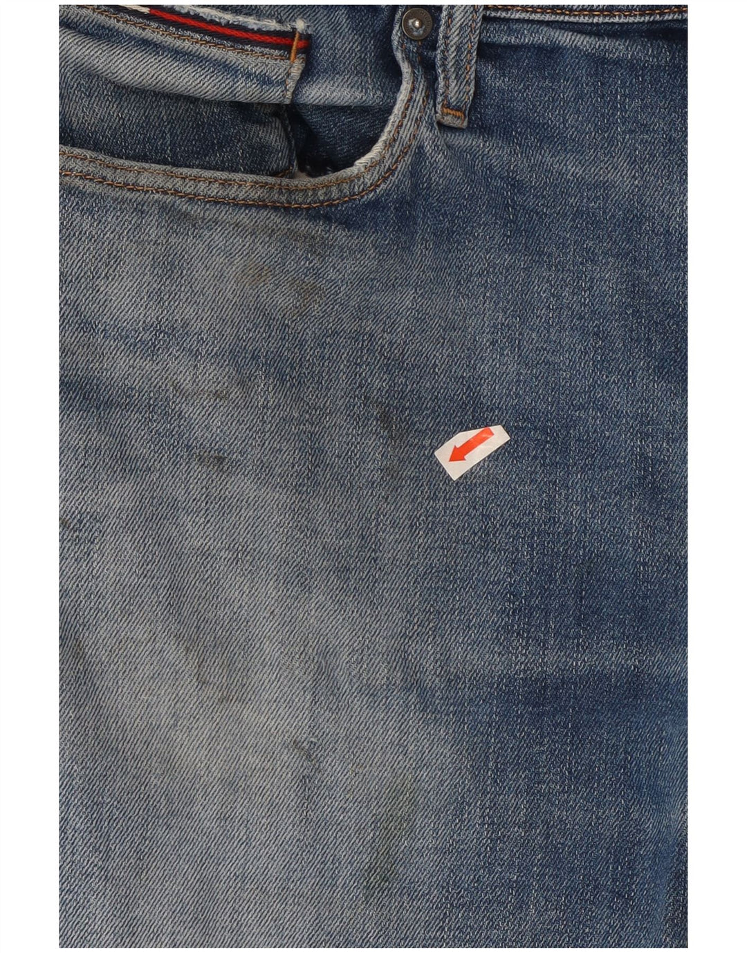 Мужские прямые джинсы Tommy Hilfiger W36 L34 синие, хлопок