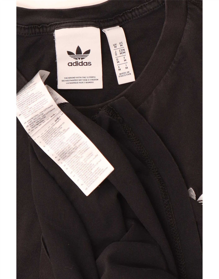 Мужская футболка Adidas Top Medium Black Cotton
