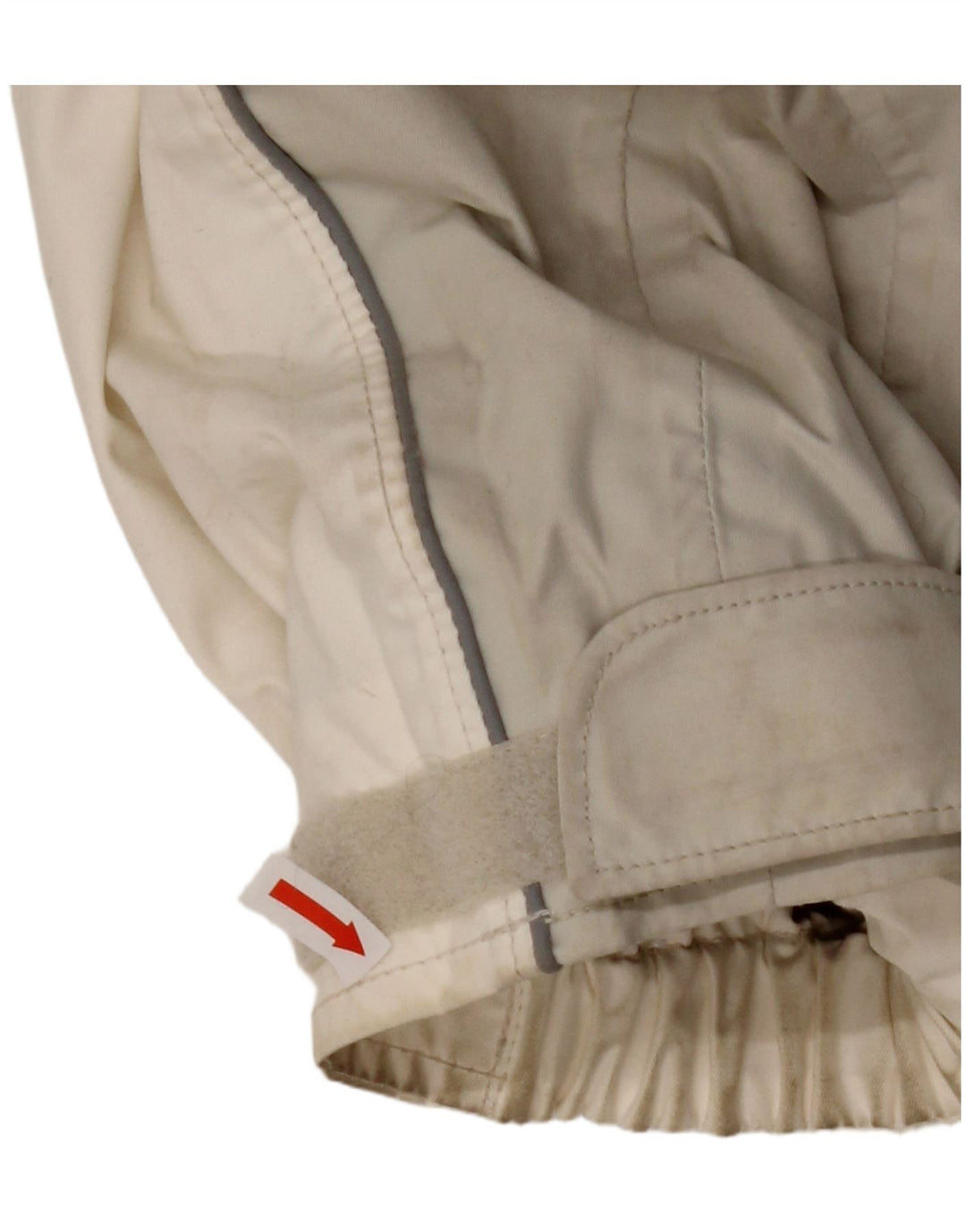 Женская титановая ветровка COLUMBIA UK 16, большая белая с цветными блоками