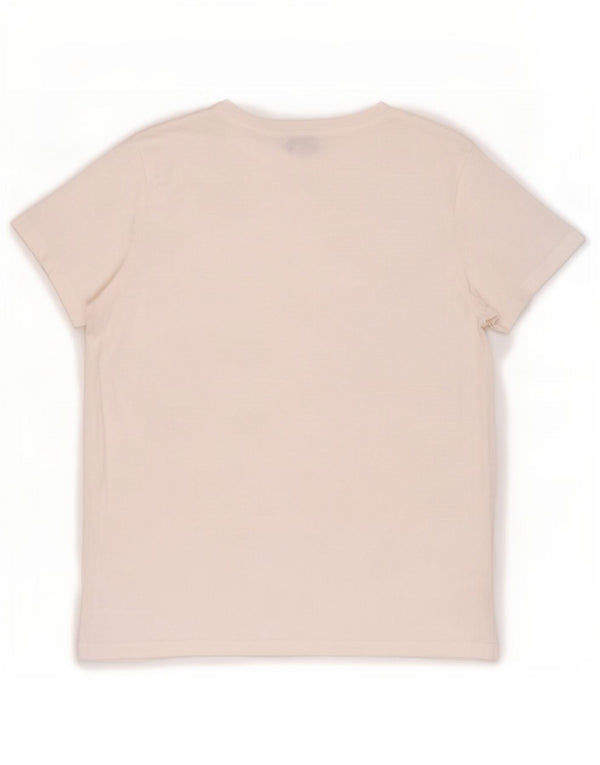 Женская футболка Tommy Hilfiger Top UK 14, большой белый хлопок