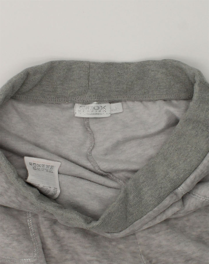 GEOX RESPIRA Girls Tracksuit Trousers 13-14 Years Grey Cotton | Vintage Geox Respira | Thrift | Second-Hand Geox Respira | Used Clothing | Messina Hembry 