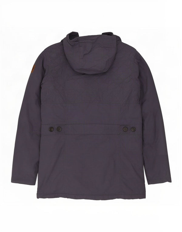 Женская ветровка Columbia с капюшоном из шерпы, Великобритания, 18 XL, синий хлопок