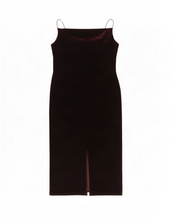 Женское платье-футляр без рукавов Dorothy Perkins UK 20 2XL бордовый полиэстер