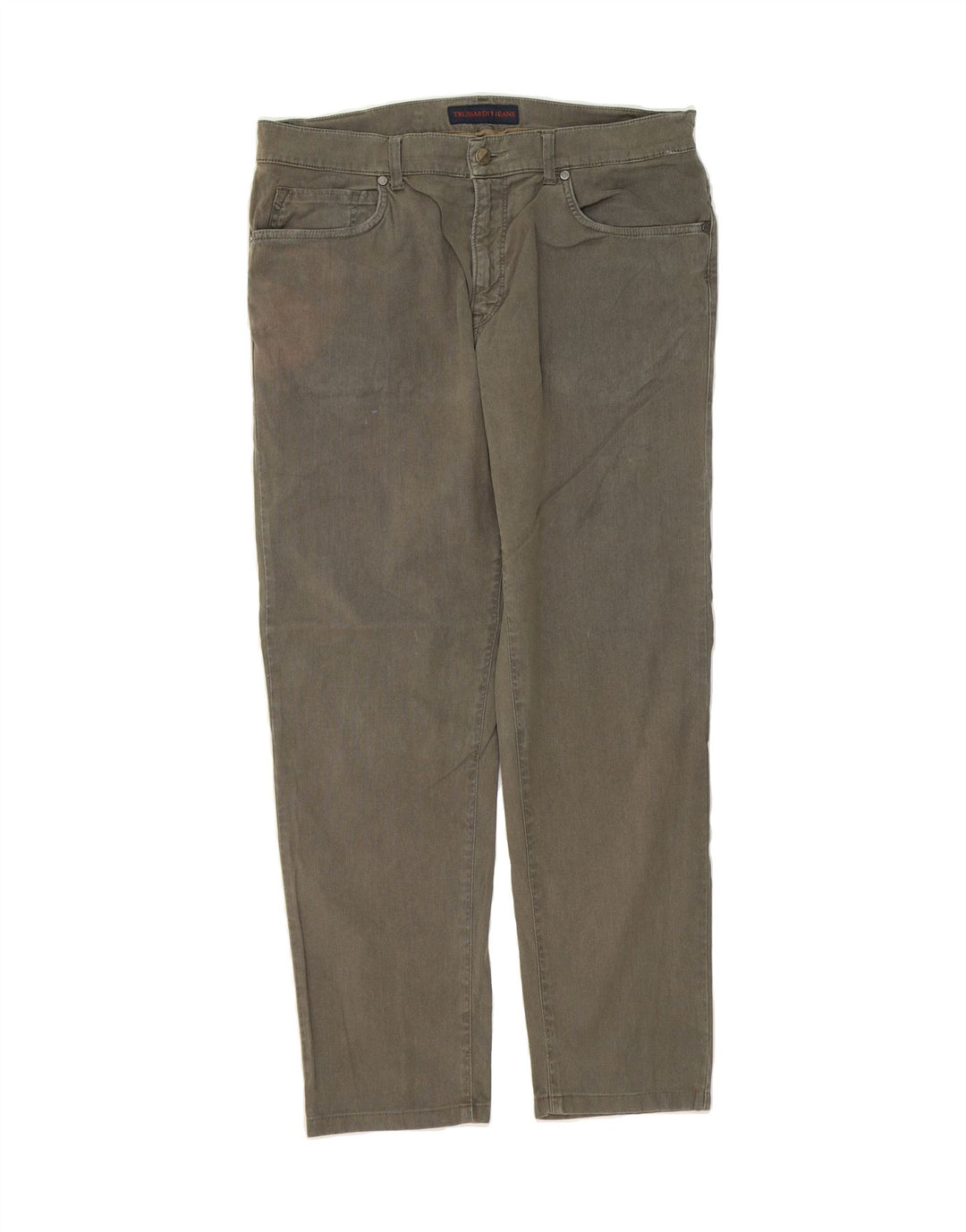TRUSSARDI Mens Slim Jeans W36 L29 Grey Vintage Trussardi and Second-Hand Trussardi from Messina Hembry 