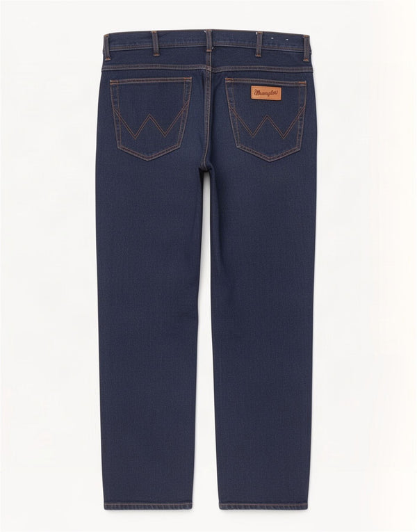 Мужские прямые джинсы Wrangler Texas W40 L30 темно-синие, хлопок