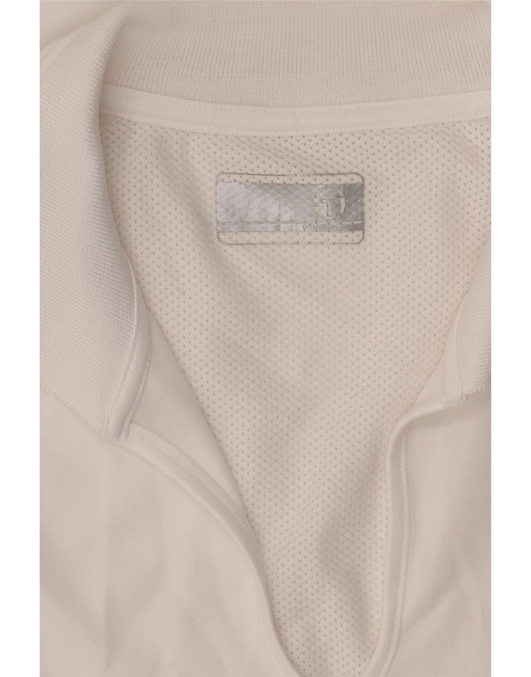 Женская рубашка-поло SERGIO TACCHINI UK 12, средний белый, цветной блок