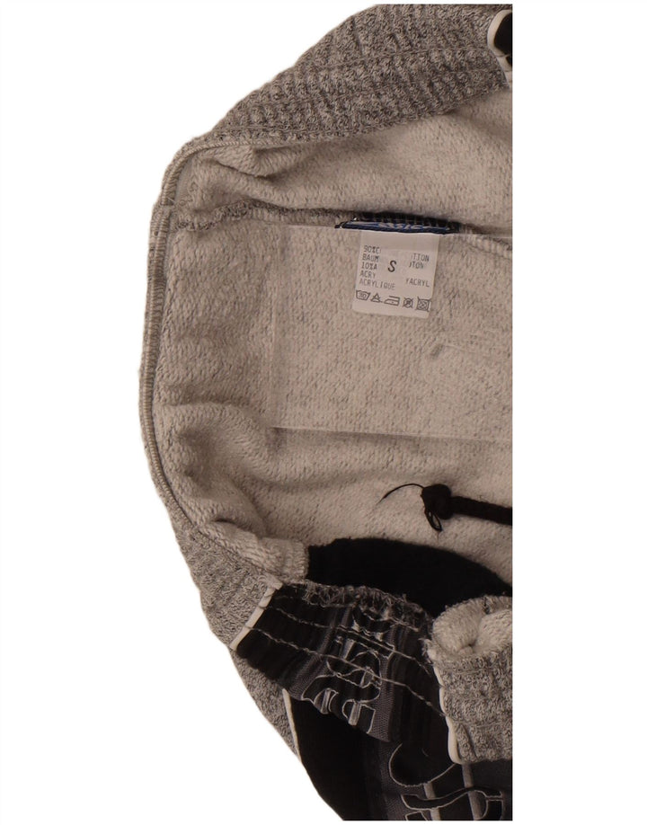 Мужские спортивные брюки с графическим рисунком Asics, маленькие серые хлопковые брюки с цветными блоками