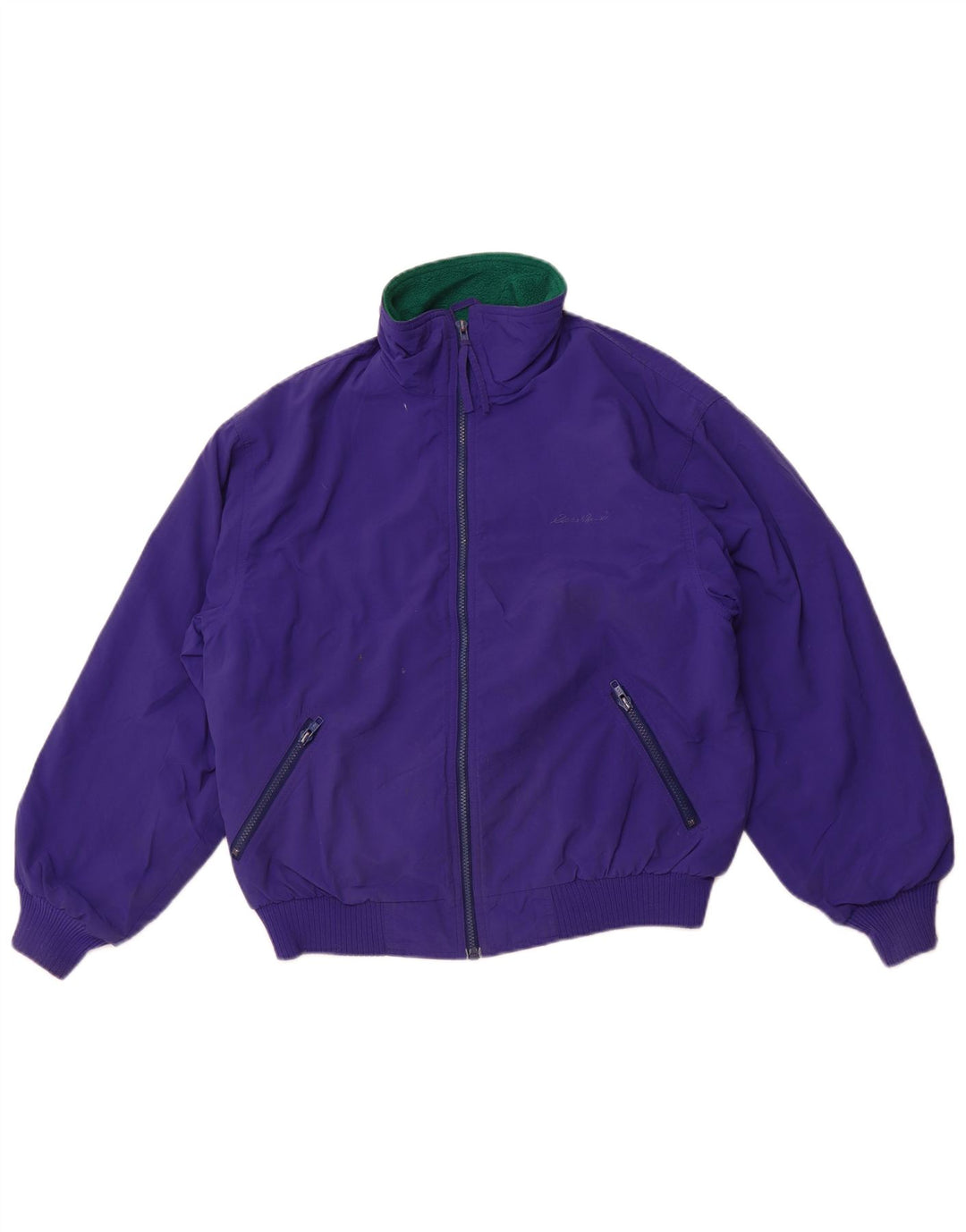 Женский бомбер EDDIE BAUER UK 14, средний фиолетовый, нейлон