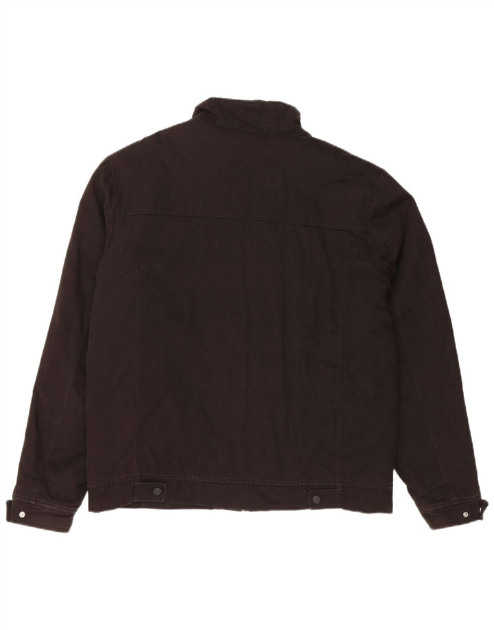 Мужская куртка-бомбер PUMA UK 38, средний черный хлопок