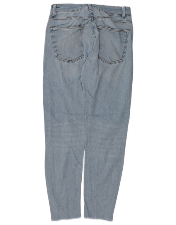 Женские зауженные джинсы ZARA EU 36 XS W26 L28, синий хлопок