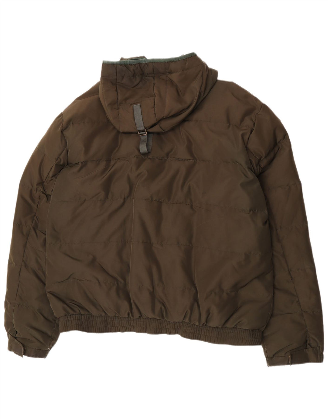 Мужская стеганая куртка с капюшоном Levi's UK 42 XL Хаки