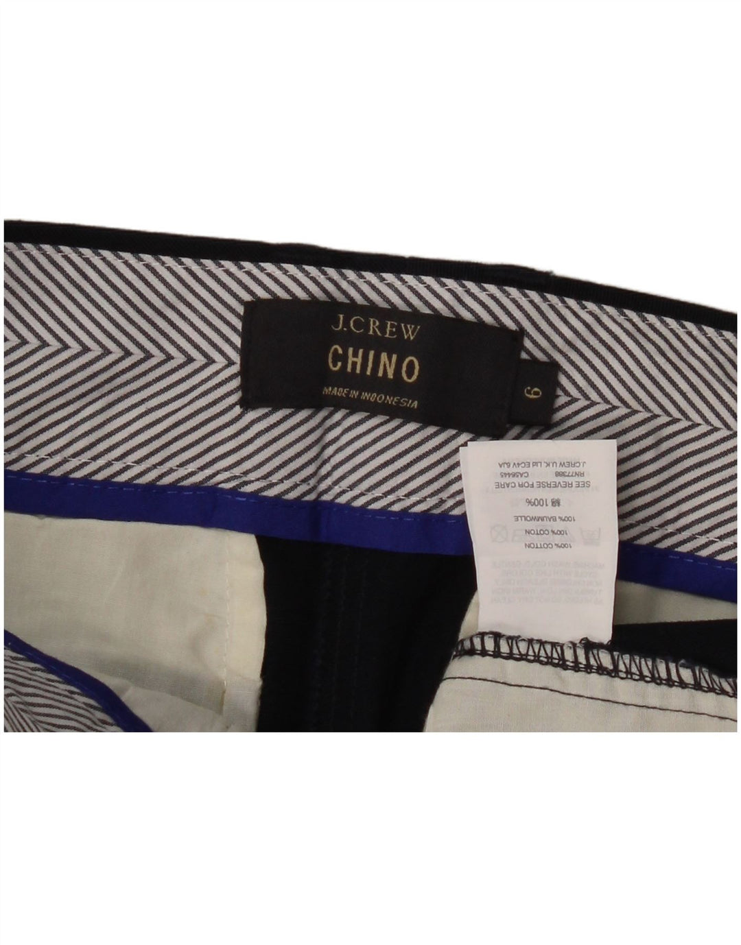 Женские шорты чинос J. Crew, размер США 6, средний размер W32, темно-синий, хлопок