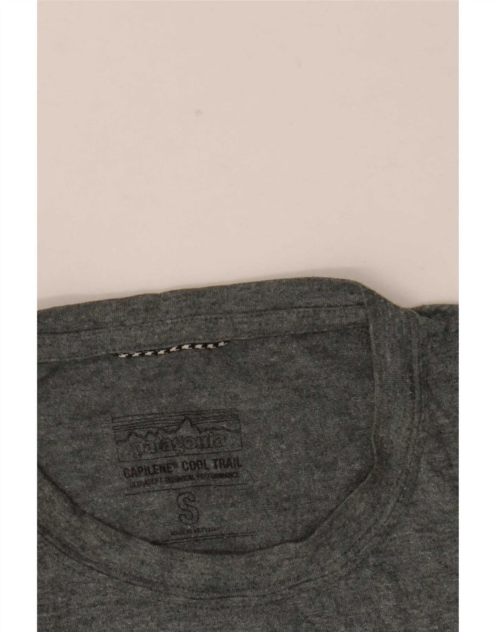 Мужская футболка Patagonia Top Small Grey в крапинку