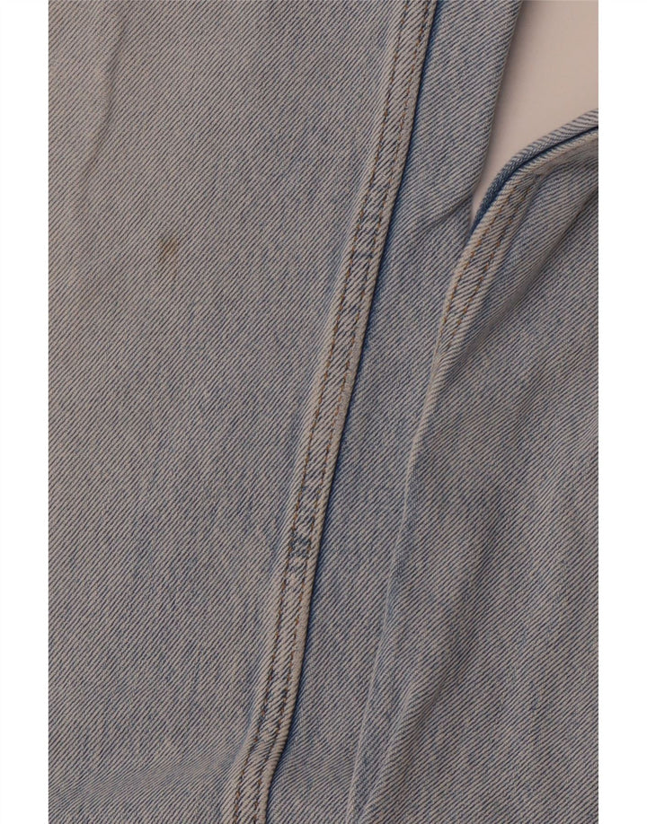 Мужские прямые джинсы ZARA с потертостями EU 38, маленькие W30 L30, синие