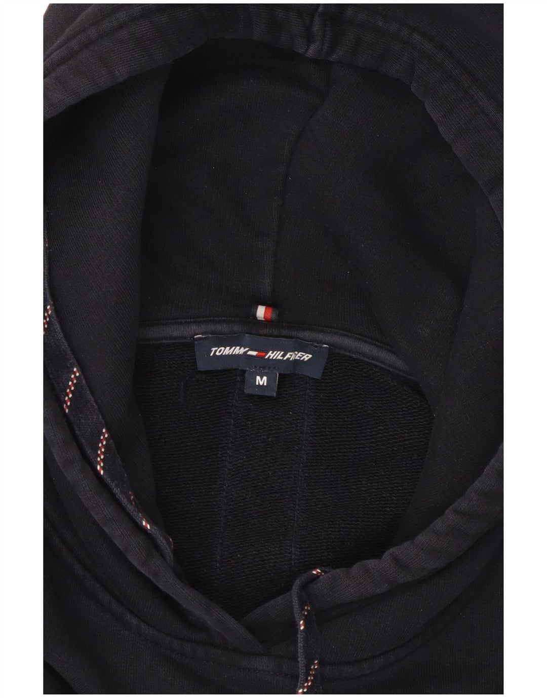 Женский джемпер с капюшоном оверсайз Tommy Hilfiger UK 14, средний, темно-синий