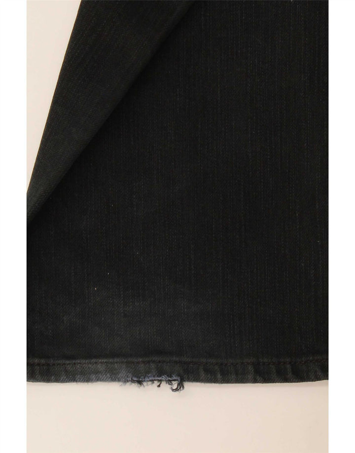 Мужские прямые джинсы Marks & Spencer Blue Harbour W36 L33, черный хлопок