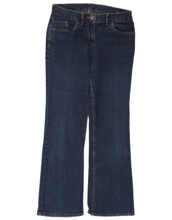Женские джинсы Bootcut Marks & Spencer UK 10, маленькие W28 L28, темно-синие, хлопковые