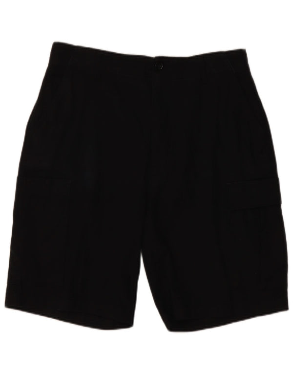 Мужские шорты-карго Zara EU 42, большие, W32, черные, хлопковые