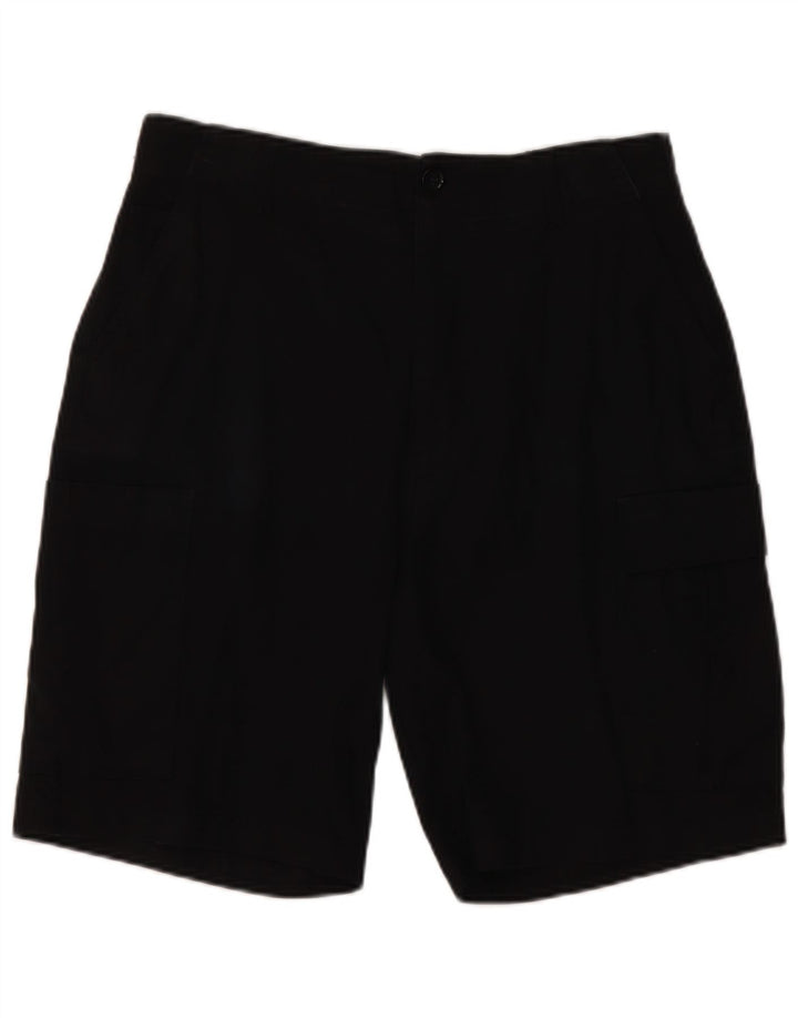 Мужские шорты-карго Zara EU 42, большие, W32, черные, хлопковые