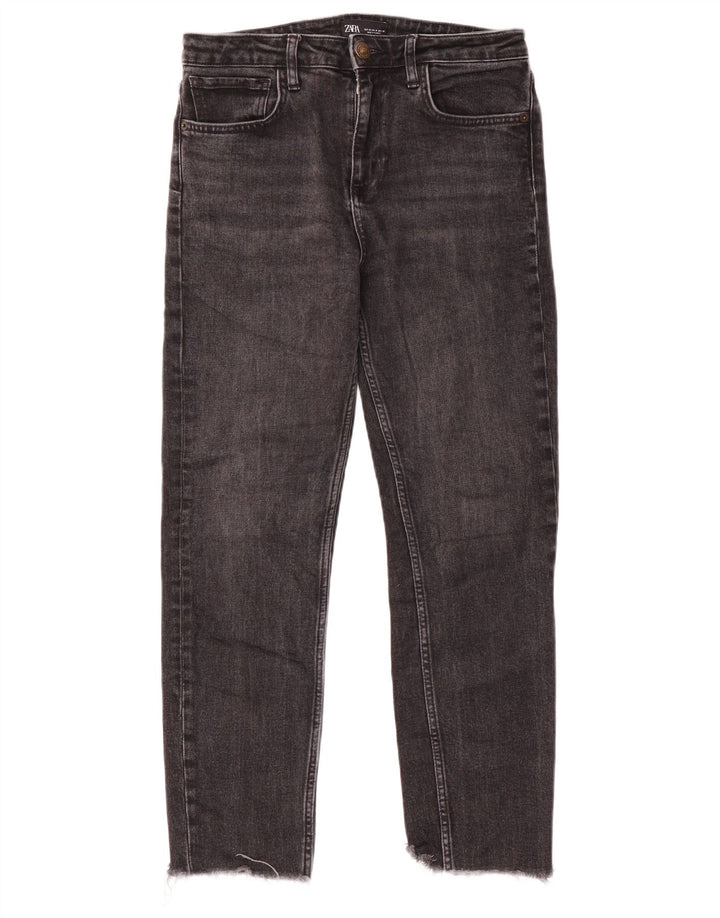 Женские узкие джинсы Zara EU 40 Medium W30 L27 Серые