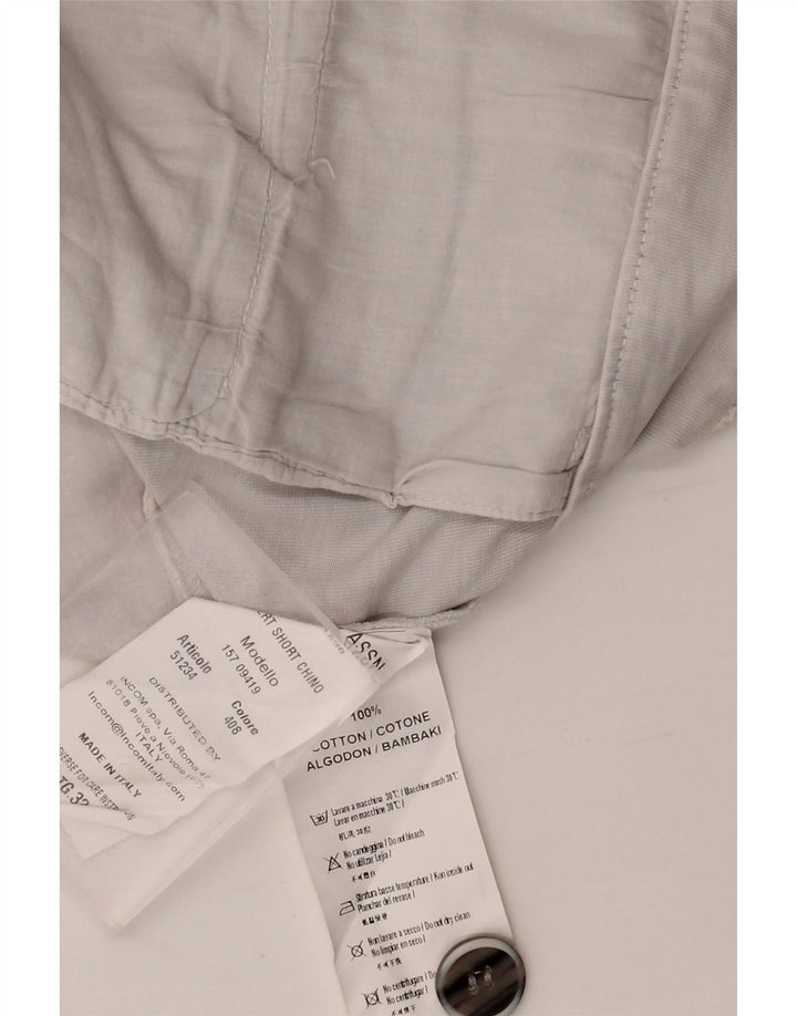 США ПОЛО ASSN. Мужские шорты чинос W32, средний белый хлопок, хлопок