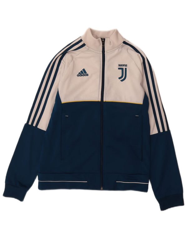 Спортивный костюм Adidas для мальчиков Juventus, верхняя куртка 11-12 лет, синяя с цветными блоками