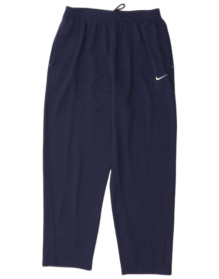 Мужские спортивные брюки Nike XL темно-синие из полиэстера
