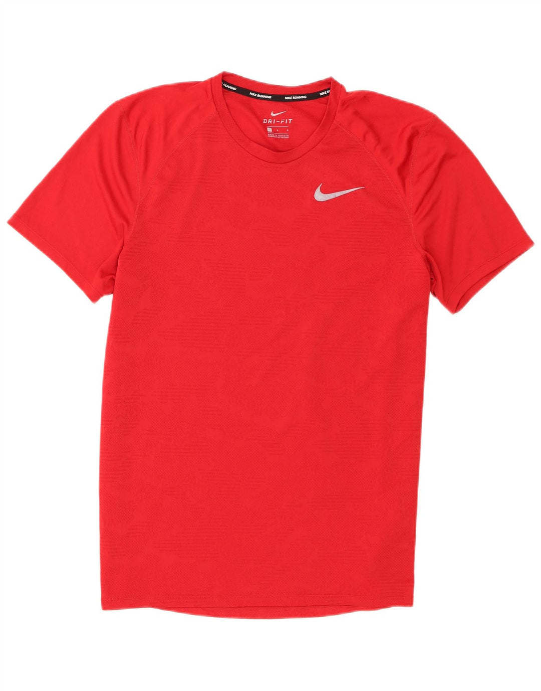 Мужская футболка Nike Dri Fit, большой красный полиэстер