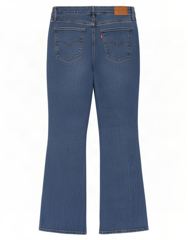 Женские джинсы Levi's 724 с высокой посадкой Bootcut W32 L30 Синие лиоцелл