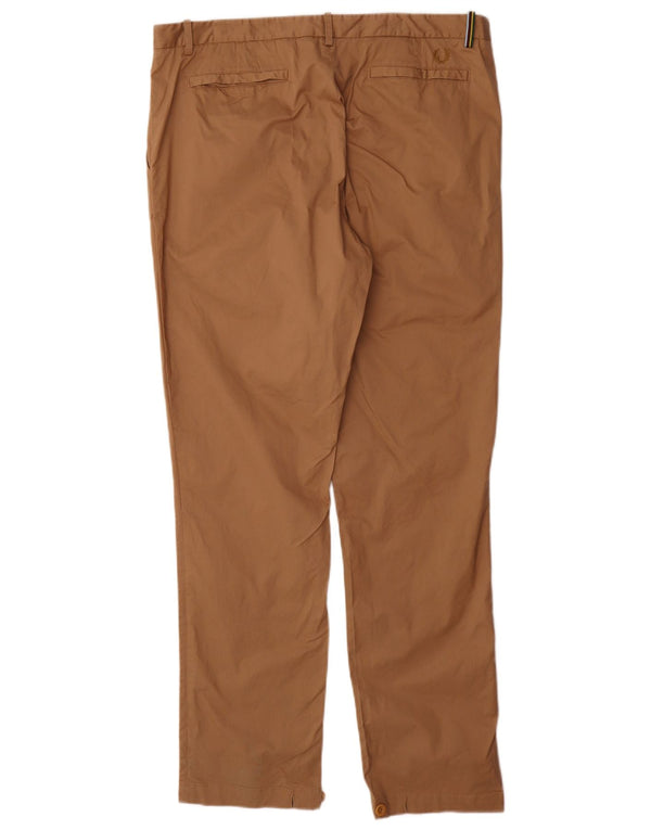 Мужские прямые брюки чинос Fred Perry Bradley Wiggins W36 L33 бежевые