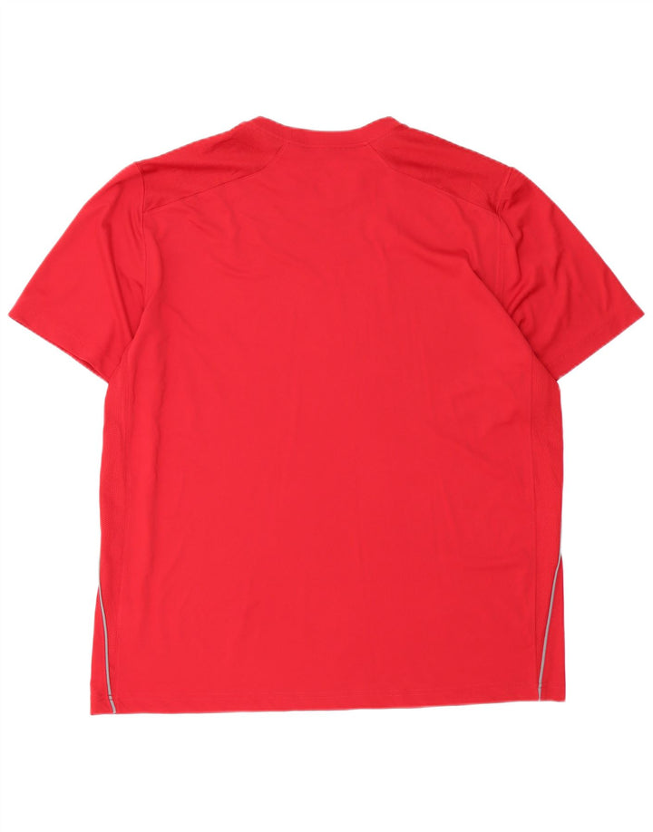 Мужская футболка Nike Dri Fit Top XL, красный полиэстер