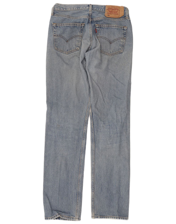 Мужские прямые джинсы Levi's 501 W32 L34 синие, хлопок