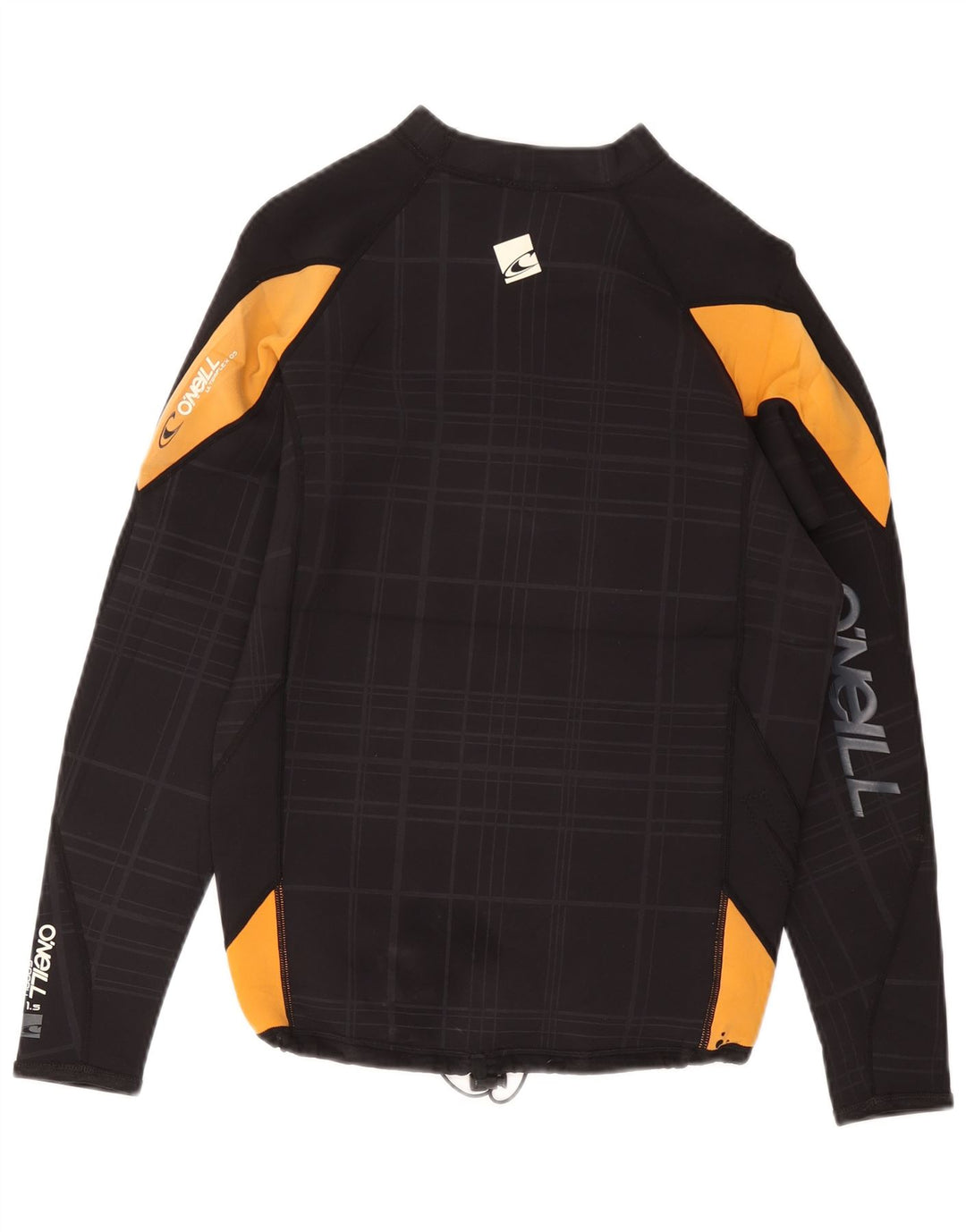 Женский топ O'NEILL с длинным рукавом и графикой, UK 18 XL, темно-синий, вискоза в клетку