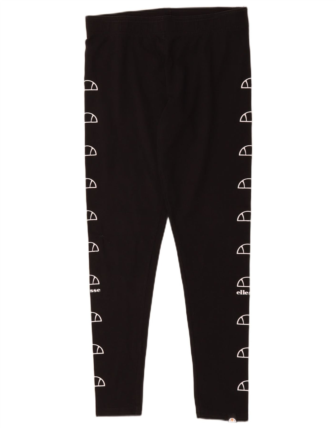 Женские леггинсы с рисунком Ellesse UK 14, большие черные