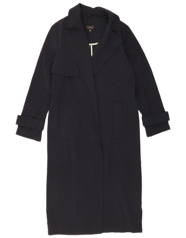 Женский тренч Topshop UK 6 XS темно-синий
