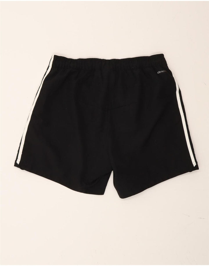 Мужские спортивные шорты Adidas Regular Fit, средние черные спортивные шорты из полиэстера